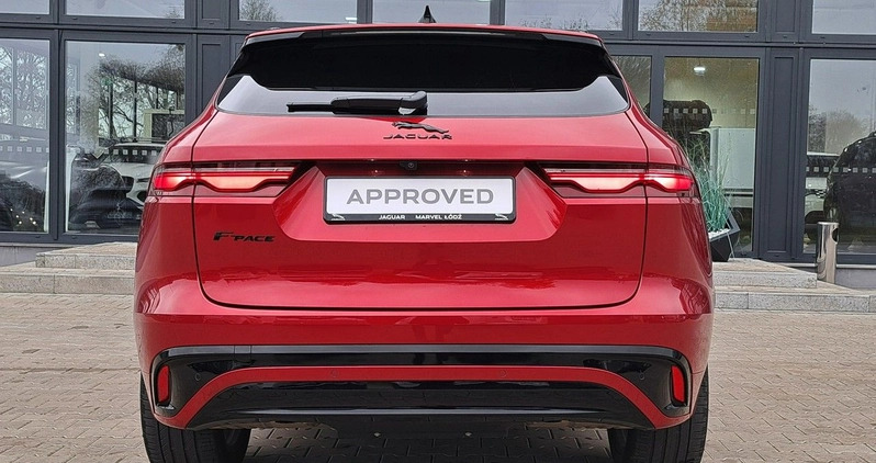 Jaguar F-Pace cena 329000 przebieg: 12000, rok produkcji 2022 z Supraśl małe 781